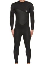 RIP CURL Men's 4/3 OMEGA B/Z Wetsuit - BLK - Size XLarge - NWT