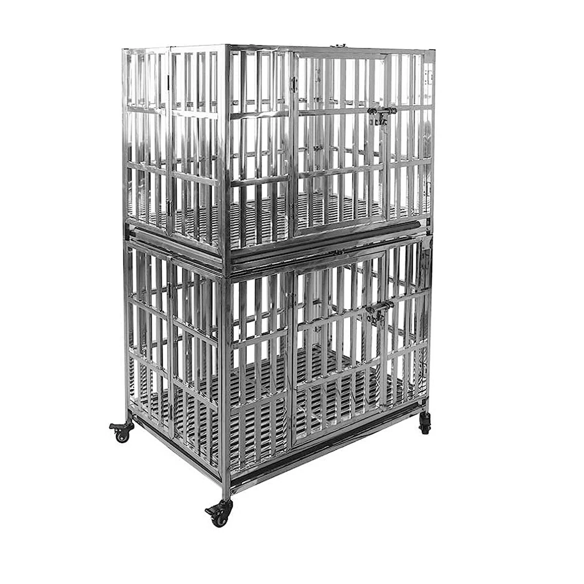 Stainless Steel Cage In Dog Cages & Crates | eBay