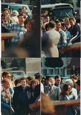 LOT 19: 4 original 1985 LEONARD NIMOY star ceremony 4" x 5 3/4" vintage prints