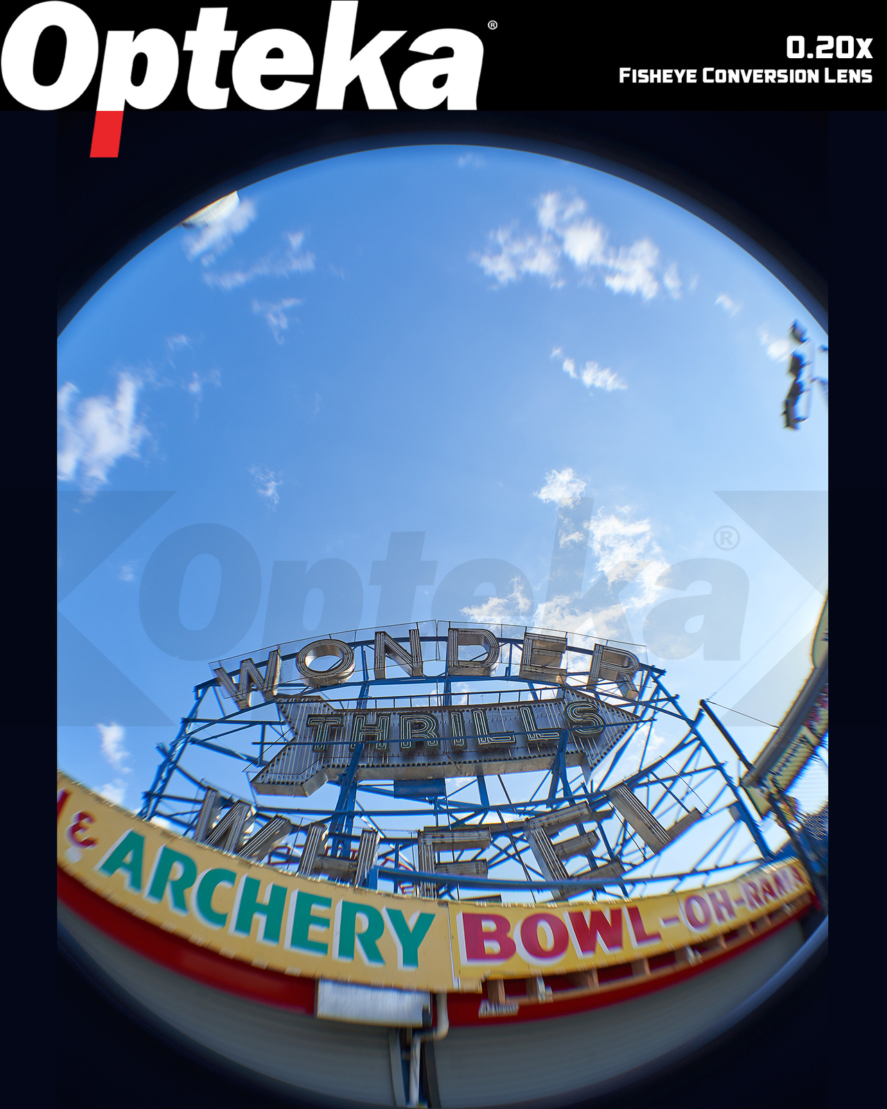 Opteka .20x Wide Angle Fisheye Lens for Canon GL2 GL1 XC15 XC10 GX10