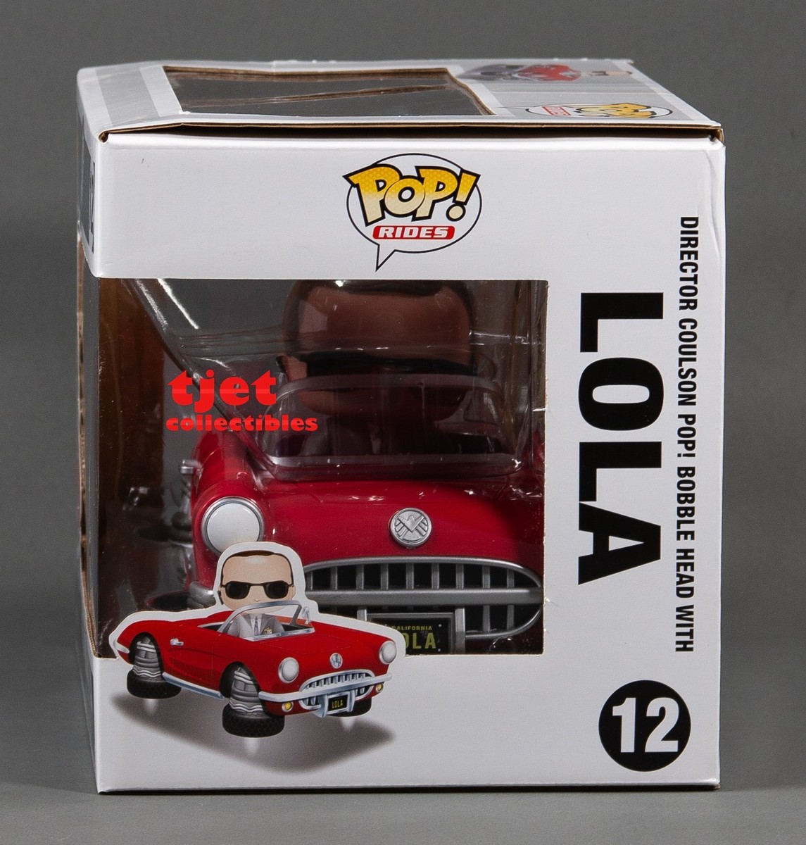 Funko Pop! Rides: Marvel - Phil Coulson (w/ Lola) #12 for sale