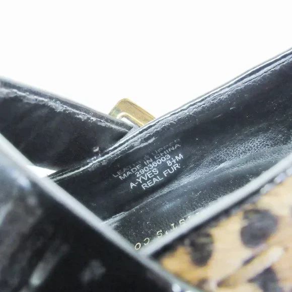 Zapatos de salón Franco Sarto pelo de becerro y charol, 8,5 Foto 3 de 3