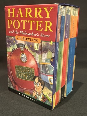 Harry Potter Books Boxed Set 1-4 Paperback PB Bloomsbury J.K. Rowling(b11)