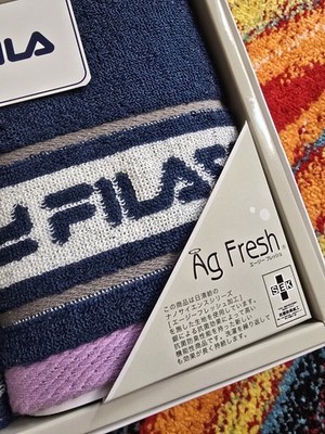 Fila Face Towel Or Face Clothes  Set Of 2