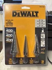 DEWALT Step Drill Bit Set - 3 Pieces (DWA17SE...