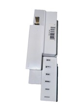 Lot of 8 Triple Tap Outlet Adapters 15A 125V White 3 Outlet Plugs Mixed Models