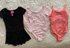 Lot of 3 005 - Leotards Dance, Gymnastics, Child XXS, XS 4T Dress-Up Play