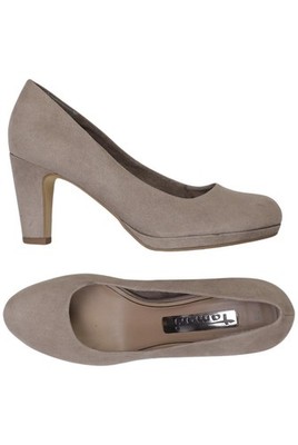 Tamaris Pumps Damen High Heels Stiletto Peep Toes Gr. 38 Beige #r8b7evz