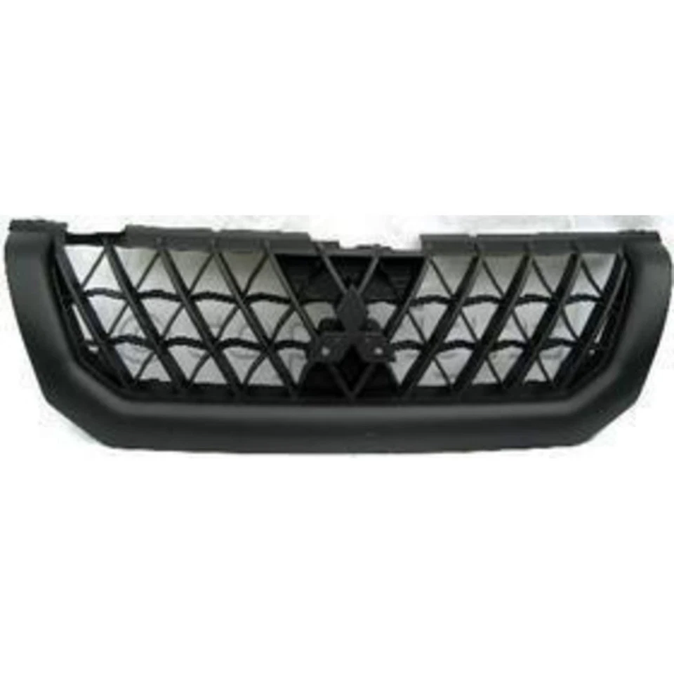 For Mitsubishi Montero Sport Grille 2000 2001 Black Shell and Insert Plastic - Image 2 of 4