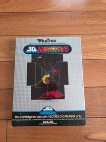 VECTREX 3D NARROW ESCAPE COMPLETE GCE 1983!