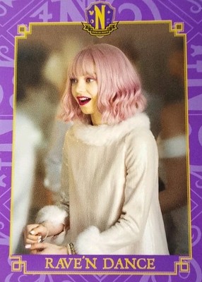 Wednesday Enid Sinclair Raven Dance Event Card Panini Neu Emma Myers
