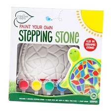  Mosaic DIY Stepping Stone Kit, Includes Ceramic Stone & 6 Vibrant Turtle