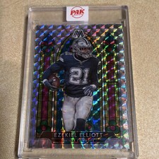Panini Mosaic 2020 Ezekiel Elliott Dallas Cowboys Stained Glass Prizm #SG4