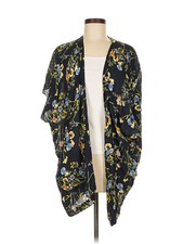 Ann Taylor LOFT Outlet Women Black Kimono M