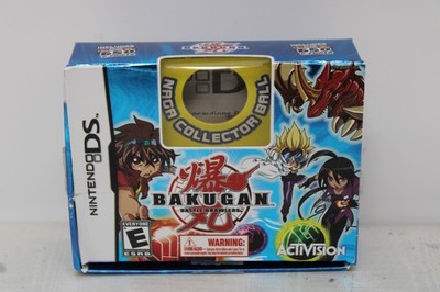 Bakugan Battle Brawlers Collector's Edition (Nintendo DS, 2009) Box No NAGA Ball