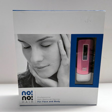 no no Hair Professional Hair Removal Device Pink Face and Body 8800 Complete