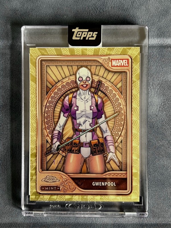Gwenpool Encased Superfractor 1/1 2026 Topps Marvel Mint