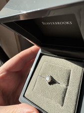 0.50ct Diamond Crossover/Twist Solitaire Ring - 18ct White Gold (Valued £2,250)