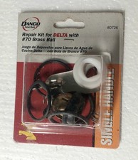 Faucet repair kit - Delta with 70 brass ball - Danco 80726 NOS