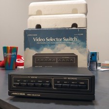 NEW VINTAGE NOS Archer/Radio Shack Video Selector Switch Cat. No 15-1266