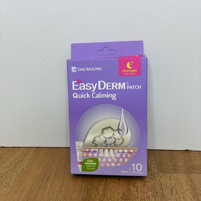 EasyDerm Quick Calming Magnesium Patches   Hydrocolloid Acne Spot Treatment w...