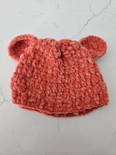 Handmade Varicolored colored "Bear" Beanie for Newborns 0 - 2 months