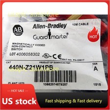 NEW Allen Bradley 440N-Z21W1PB Non Contact Switch fast shipping US Free Tax