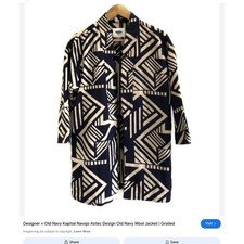 Old Navy x Kapital Navajo Aztec Design Jacket
