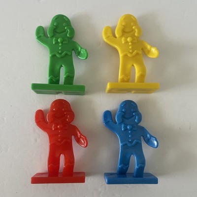 Candy Land Game Rug - 4 Replacement LARGE Giant Markers Tokens