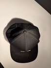 Popular Demand Snapback Black Gold Metal Plate Logo Streetwear Hat Adjustable — photo 5