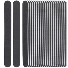 50 Pcs Nail Files for Acrylic Nails 100/180 Grit Double Sides Fingernail File...