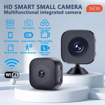 Drahtlose Überwachungskamera Innen Außen Zuhause WLAN Nachtsicht Kamera HD 4K UK #