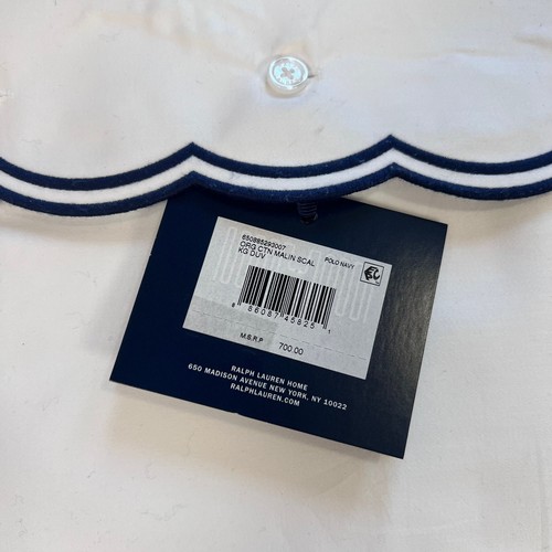 Copripiumino Ralph Lauren Home Cotone Malin Scallop King - Foto 4 di 7