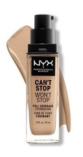 NYX Can't Stop Won't Stop Full Coverage Foundation Buff Long-Lasting Matte