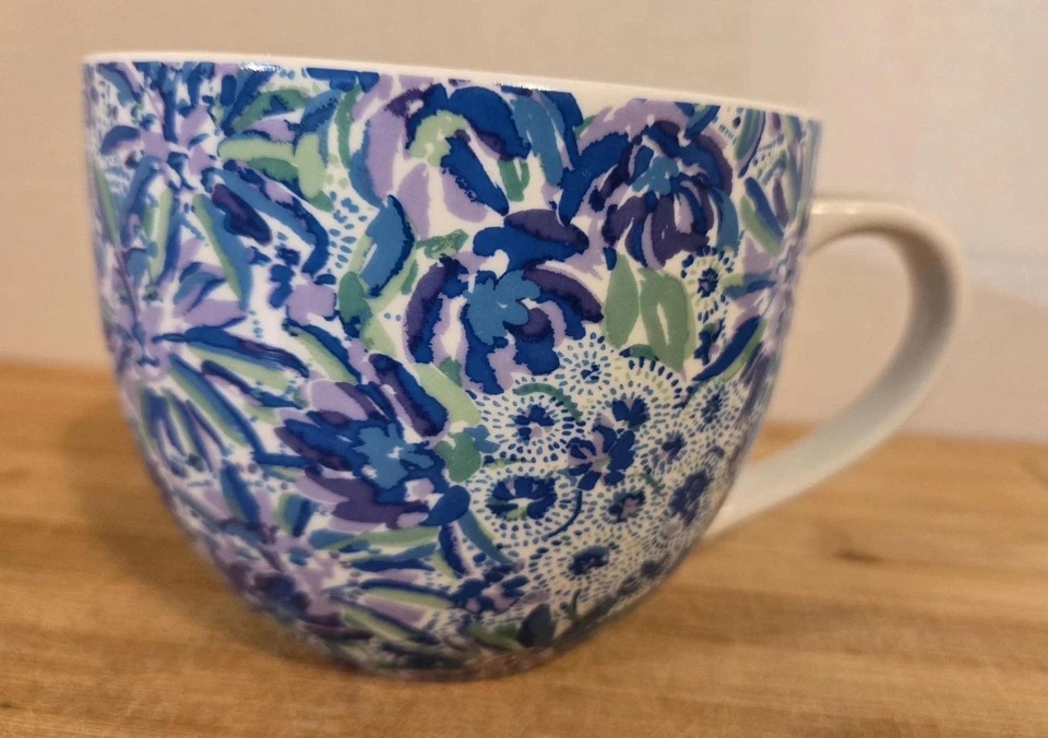 Lilly Pulitzer кофе/чай кружки многоцветный зеленый синий фиолетовый (набор из 3) - Изображение 4 из 4