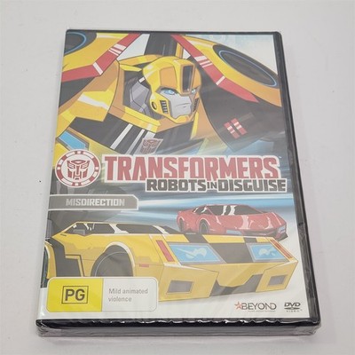 Transformers Robots in Disguise Misdirection DVD 2015 Brand New & Sealed