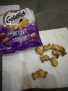 Unusual Goldfish Pretzel Fish