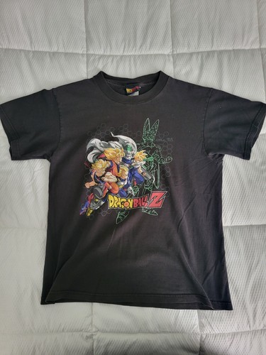 Vintage Dragon Ball Z Tshirt Black Size 10/12 - Picture 2 of 3