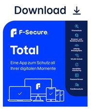 F-Secure Total 1,3,5 Devices 1,2,3 Years - Email Key ESD