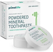 Primal Life Organics - Dirty Mouth Toothpowder, Tooth Cleaning Powder, Flavored