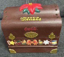 Coca Cola El Tesoro De La Navidad Music Box As-Is Rare Pls Read