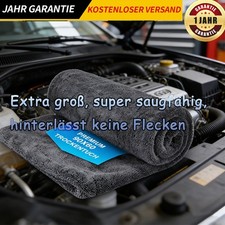 Premium Trockentuch Auto 1200GSM 60x90 cm Mikrofasertuch Ultra saugstark 2026Neu