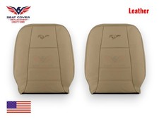 1999 - 2004 Ford Mustang V6 Genuine Leather Seat Covers In Tan