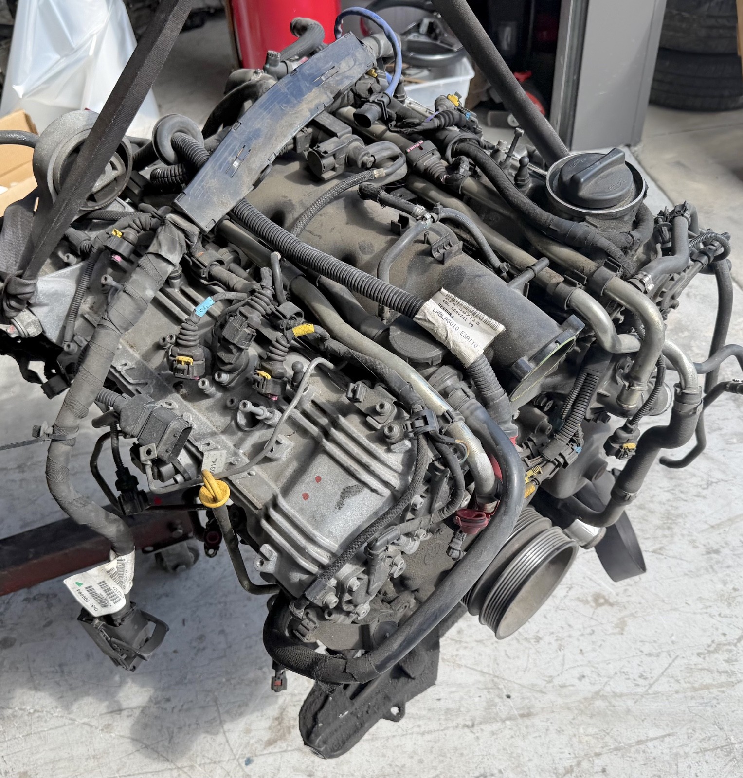 14-17 MASERATI GHIBLI M157 SQ4 3.0L  AWD A/T TWIN TURBO ENGINE 120K