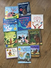 Julia Donaldson kids books x11 gruffalo monkey puzzle highway rat squash squeeze
