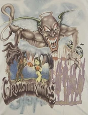 Travis Scott Utopia Circus Maximus Exclusive Tour Tee, Cactus Jack, Size Medium 