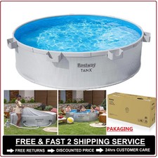TANX 8 x 24 Round Above Ground Stock Tank Poo...