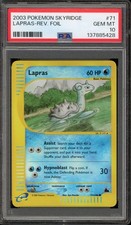 Pokemon Lapras Skyridge Reverse Holo #71 PSA 10 Gem Mint on eBay