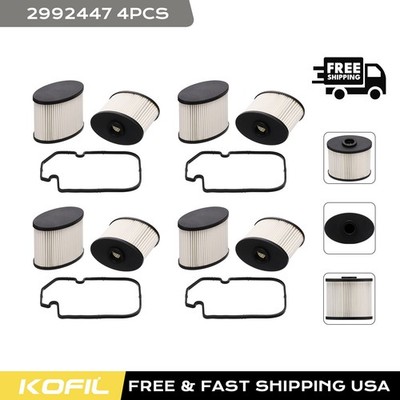 4* Fit For Iveco Eurocargo Tector Range Ventilation Crankcase Filter Kit 2992447