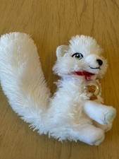 Elf On the Shelf Arctic Fox 8  Plush Toy with Charm Necklace Christmas Edition